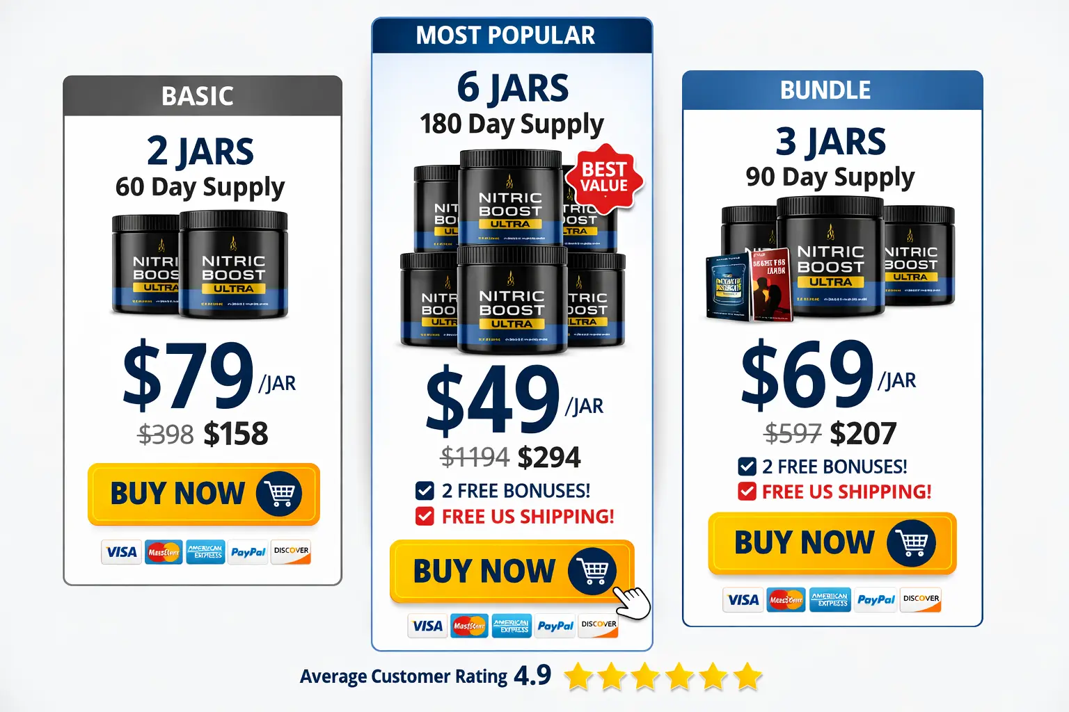 Nitric Boost Ultra Price-1